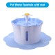 2.6L Automatic Pet Water Fountain Silent Drinking Electric Water Dispenser Feeder Bowl for Cats Dogs Multiple Pets with 1 Mat 2.6L Automatic Pet Water Fountain Silent Drinking Electric Water Dispenser Feeder Bowl for Cats Dogs Multiple Pets with 1 Mat