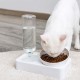 Pet Dog Cat Double Feeder Water Bowl Neck Protection Bowl 15 Degree Adjustable Pet Dog Cat Double Feeder Water Bowl Neck Protection Bowl 15 Degree Adjustable