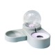 Dogs Pets Cats Water and Food Bowls with Automatic Water Dispenser Double Bowl 1.8L Anti-Wet Mouth Dogs Pets Cats Water and Food Bowls with Automatic Water Dispenser Double Bowl 1.8L Anti-Wet Mouth