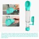 Pet Water Bottle for Walking Outdoor Portable Dog Travel Water Bottle with Food Container Combo Pet Water bottle 500ML Detachable for Drinking and Eating Suitable for Cats and Puppy Pet Water Bottle for Walking Outdoor Portable Dog Travel Water Bottle with Food Container Combo Pet Water bottle 500ML Detachable for Drinking and Eating Suitable for Cats and Puppy