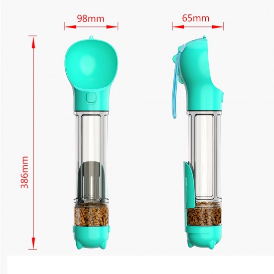 Pet Water Bottle for Walking Outdoor Portable Dog Travel Water Bottle with Food Container Combo Pet Water bottle 500ML Detachable for Drinking and Eating Suitable for Cats and Puppy Pet Water Bottle for Walking Outdoor Portable Dog Travel Water Bottle with Food Container Combo Pet Water bottle 500ML Detachable for Drinking and Eating Suitable for Cats and Puppy
