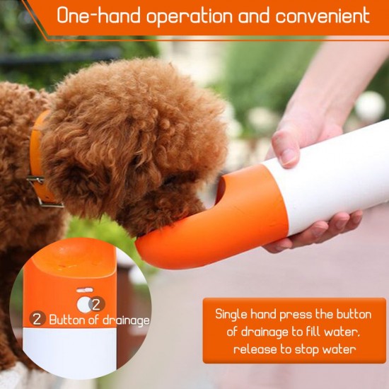 Dog Water Bottle Pet Water Bottle for Walking Dog Travel Water Bottle with Food Container Combo Pet Water bottle for Cats and Puppy Dog Water Bottle Pet Water Bottle for Walking Dog Travel Water Bottle with Food Container Combo Pet Water bottle for Cats and Puppy