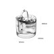 Cat Water Fountain Dog Water Dispenser 1.8L Super Quiet Automatic Pet Drinking Fountain with Faucet Transparent Design Cat Water Fountain Dog Water Dispenser 1.8L Super Quiet Automatic Pet Drinking Fountain with Faucet Transparent Design