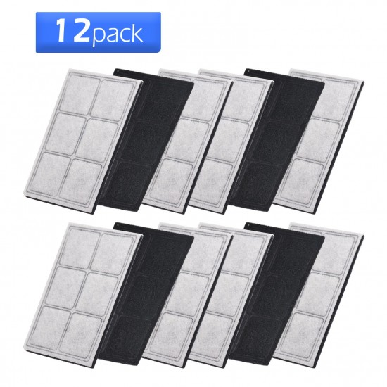 Compatible with Drinkwell Platinum Cat Water Fountain Filters 12pcs Replacement Filters Compatible with Drinkwell Platinum Cat Water Fountain Filters 12pcs Replacement Filters
