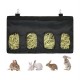 Rabbit Feeder Bags Guinea Pigs Hay Bag Long Wear Feeder Bag Hanging Feeding Device with 4 Holes Rabbit Feeder Bags Guinea Pigs Hay Bag Long Wear Feeder Bag Hanging Feeding Device with 4 Holes