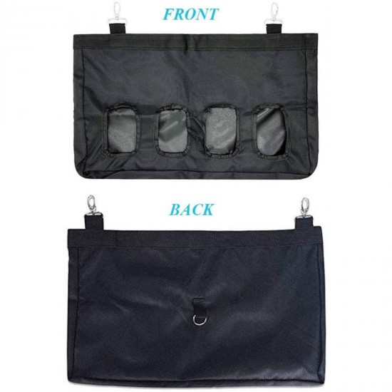 Rabbit Feeder Bags Guinea Pigs Hay Bag Long Wear Feeder Bag Hanging Feeding Device with 4 Holes Rabbit Feeder Bags Guinea Pigs Hay Bag Long Wear Feeder Bag Hanging Feeding Device with 4 Holes