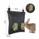 Rabbit Hay Feeder Bags Guinea Pigs Hay Bag Long Wear Feeder Bag Hanging Feeding Device with 2 Holes for Small Animals Feeding Supply Rabbit Hay Feeder Bags Guinea Pigs Hay Bag Long Wear Feeder Bag Hanging Feeding Device with 2 Holes for Small Animals Feeding Supply