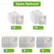 Cat Water Fountain Filters Replacement Filters for 84oz/2.5L Square Filter Space Automatic Pet Water Fountain 12pcs Keep Pets Healthy Cat Water Fountain Filters Replacement Filters for 84oz/2.5L Square Filter Space Automatic Pet Water Fountain 12pcs Keep Pets Healthy