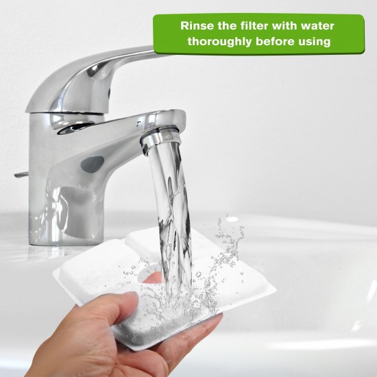 Cat Water Fountain Filters Replacement Filters for 84oz/2.5L Square Filter Space Automatic Pet Water Fountain 12pcs Keep Pets Healthy Cat Water Fountain Filters Replacement Filters for 84oz/2.5L Square Filter Space Automatic Pet Water Fountain 12pcs Keep Pets Healthy