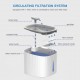 Automatic Water Dispenser for Pets 3L LED Water Level Display Noise-free Water Dispenser for Cats Dogs and Other Pets Automatic Water Dispenser for Pets 3L LED Water Level Display Noise-free Water Dispenser for Cats Dogs and Other Pets