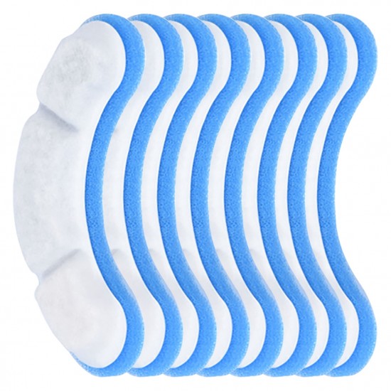 8pcs Filters for 61OZ/1.8L Transparent Cat Water Fountain Filters Pet Fountain Activated Carbon Filter Replacement Filter for Cat Fountain 8pcs Filters for 61OZ/1.8L Transparent Cat Water Fountain Filters Pet Fountain Activated Carbon Filter Replacement Filter for Cat Fountain