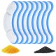 8pcs Filters for 61OZ/1.8L Transparent Cat Water Fountain Filters Pet Fountain Activated Carbon Filter Replacement Filter for Cat Fountain 8pcs Filters for 61OZ/1.8L Transparent Cat Water Fountain Filters Pet Fountain Activated Carbon Filter Replacement Filter for Cat Fountain