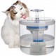 Cat Water Fountain 2.6L/88oz Pet Water Fountain Transparent Automatic Cat Water Dispenser Silent Drinking for Cats Dogs Multiple Pets Cat Water Fountain 2.6L/88oz Pet Water Fountain Transparent Automatic Cat Water Dispenser Silent Drinking for Cats Dogs Multiple Pets