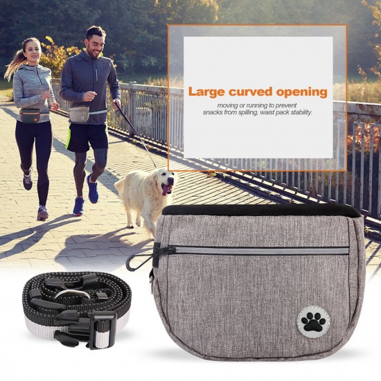 Large Capacity Dog Snack Bag Dog Treat Pouch Dog Training Pouch Bag with Adjustable Waistband Pet Training Pocket Outdoor Bag Large Capacity Dog Snack Bag Dog Treat Pouch Dog Training Pouch Bag with Adjustable Waistband Pet Training Pocket Outdoor Bag