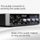 Portable Audio Interface USB Sound Card Mic Preamplifier Computers Recording Tuning Digital Mixing Equipment Portable Audio Interface USB Sound Card Mic Preamplifier Computers Recording Tuning Digital Mixing Equipment