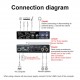 Portable Audio Interface USB Sound Card Mic Preamplifier Computers Recording Tuning Digital Mixing Equipment Portable Audio Interface USB Sound Card Mic Preamplifier Computers Recording Tuning Digital Mixing Equipment