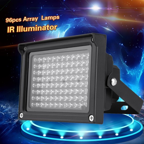 96 LEDS IR Illuminator Array Infrared Lamps Night Vision Outdoor Waterproof For CCTV Security Camera 96 LEDS IR Illuminator Array Infrared Lamps Night Vision Outdoor Waterproof For CCTV Security Camera