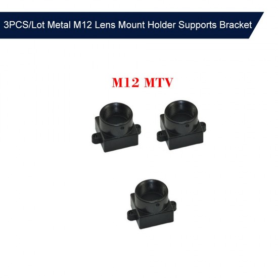 3PCS/Lot Metal M12 Lens Mount Holder MTV Lens Holder Support Spacing Bracket CCTV Security Camera Board Module Screw Adapter Connector 3PCS/Lot Metal M12 Lens Mount Holder MTV Lens Holder Support Spacing Bracket CCTV Security Camera Board Module Screw Adapter Connector