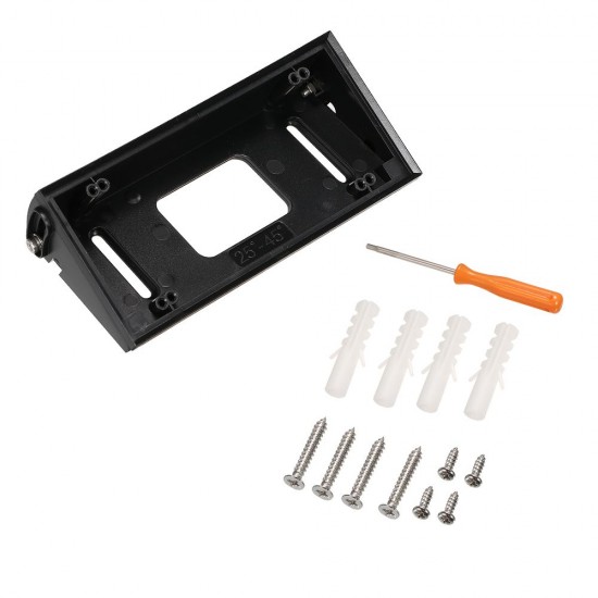 Adjustable Angle (25 to 45 degree freely) Doorbell Mount Bracket for Ring Video Doorbell Angle Adjustment Adapter / Mounting Plate / Bracket / Wedge Kit (Doorbell NOT included) Adjustable Angle (25 to 45 degree freely) Doorbell Mount Bracket for Ring Video Doorbell Angle Adjustment Adapter / Mounting Plate / Bracket / Wedge Kit (Doorbell NOT included)