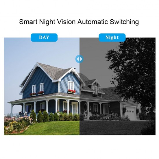 Security Cameras System 4CH 1080P WiFi Surveillance DVR Kit with 4 Weatherproof IP67 2.0MP IP Network Cameras 98ft IR-cut Night Vision P2P Remote Access US Plug Security Cameras System 4CH 1080P WiFi Surveillance DVR Kit with 4 Weatherproof IP67 2.0MP IP Network Cameras 98ft IR-cut Night Vision P2P Remote Access US Plug