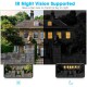 Security Cameras System 4CH 1080P WiFi Surveillance DVR Kit with 4 Weatherproof IP67 2.0MP IP Network Cameras 98ft IR-cut Night Vision P2P Remote Access US Plug Security Cameras System 4CH 1080P WiFi Surveillance DVR Kit with 4 Weatherproof IP67 2.0MP IP Network Cameras 98ft IR-cut Night Vision P2P Remote Access US Plug