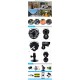 4pcs AHD 720P Weatherproof CCTV Cameras Kit IR CUT Color CMOS Home Security System 3.6mm 4pcs AHD 720P Weatherproof CCTV Cameras Kit IR CUT Color CMOS Home Security System 3.6mm