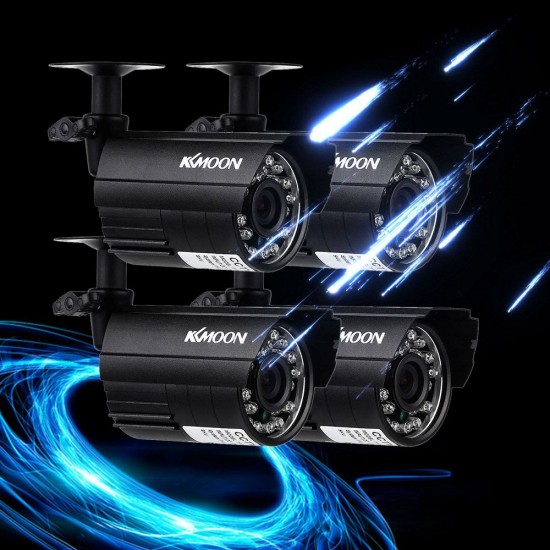 4pcs AHD 720P Weatherproof CCTV Cameras Kit IR CUT Color CMOS Home Security System 3.6mm 4pcs AHD 720P Weatherproof CCTV Cameras Kit IR CUT Color CMOS Home Security System 3.6mm