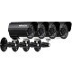 4pcs AHD 720P Weatherproof CCTV Cameras Kit IR CUT Color CMOS Home Security System 3.6mm 4pcs AHD 720P Weatherproof CCTV Cameras Kit IR CUT Color CMOS Home Security System 3.6mm