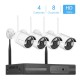8CH NVR Wireless NVR Kit Security Surveillance System + 4Pcs 2MP 1080P WIFI Home Security Camera Night Vision P2P Motion Detection Alarm Trigger US Plug 8CH NVR Wireless NVR Kit Security Surveillance System + 4Pcs 2MP 1080P WIFI Home Security Camera Night Vision P2P Motion Detection Alarm Trigger US Plug