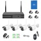 8CH NVR Wireless NVR Kit Security Surveillance System + 4Pcs 2MP 1080P WIFI Home Security Camera Night Vision P2P Motion Detection Alarm Trigger US Plug 8CH NVR Wireless NVR Kit Security Surveillance System + 4Pcs 2MP 1080P WIFI Home Security Camera Night Vision P2P Motion Detection Alarm Trigger US Plug