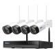 8 Channel 2MP Wireless WiFi Security Camera System NVR Kit with 4pcs Outdoor Waterproof IP Cameras Plug and Play Remote View Motion Detection Night Vision(Hard Drive not Included) 8 Channel 2MP Wireless WiFi Security Camera System NVR Kit with 4pcs Outdoor Waterproof IP Cameras Plug and Play Remote View Motion Detection Night Vision(Hard Drive not Included)