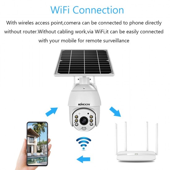 1080P Wireless Solar Panel Security Camera Outdoor Waterproof Surveillance Camera with Full Color Night Vision Support PIR Human Detection,Two Way Audio,Remote Access Battery,Battery Not Include Battery 1080P Wireless Solar Panel Security Camera Outdoor Waterproof Surveillance Camera with Full Color Night Vision Support PIR Human Detection,Two Way Audio,Remote Access Battery,Battery Not Include Battery