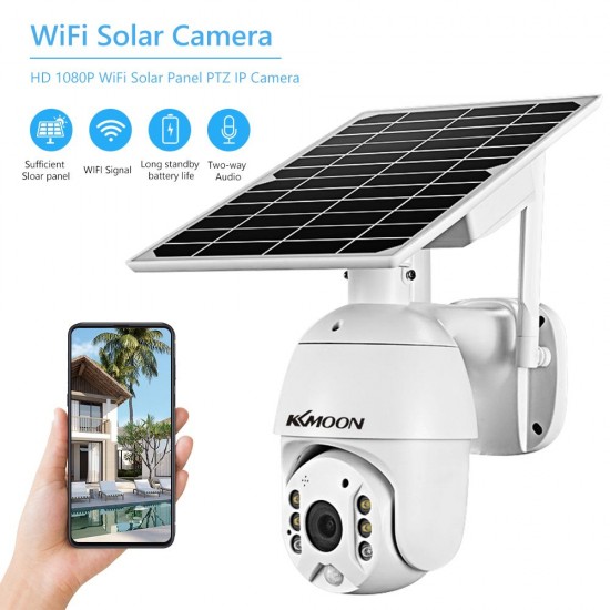 1080P Wireless Solar Panel Security Camera Outdoor Waterproof Surveillance Camera with Full Color Night Vision Support PIR Human Detection,Two Way Audio,Remote Access Battery,Battery Not Include Battery 1080P Wireless Solar Panel Security Camera Outdoor Waterproof Surveillance Camera with Full Color Night Vision Support PIR Human Detection,Two Way Audio,Remote Access Battery,Battery Not Include Battery