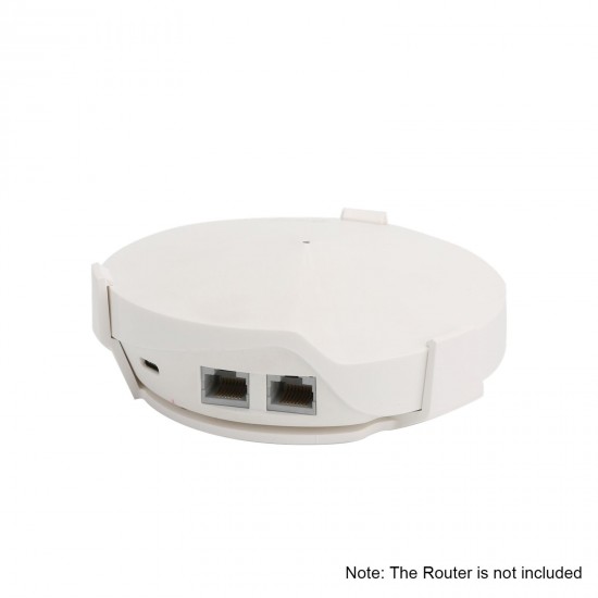 Wall Mount for TP-Link Deco M5/P7 Whole Home Mesh WiFi System, Sturdy Bracket Holder for Deco M5 Router/P7 Space Saving TP-Link Router Wall Holder, White, 1 Pack Wall Mount for TP-Link Deco M5/P7 Whole Home Mesh WiFi System, Sturdy Bracket Holder for Deco M5 Router/P7 Space Saving TP-Link Router Wall Holder, White, 1 Pack