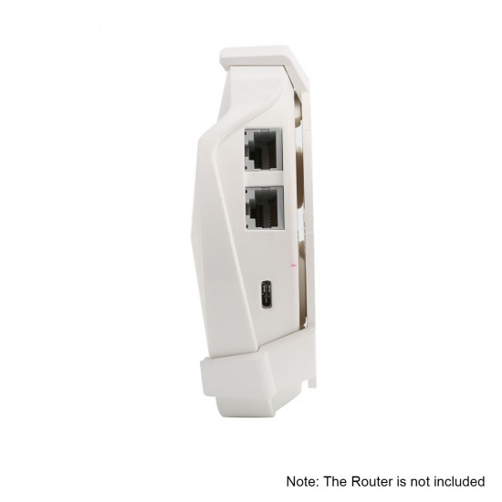 Wall Mount for TP-Link Deco M5/P7 Whole Home Mesh WiFi System, Sturdy Bracket Holder for Deco M5 Router/P7 Space Saving TP-Link Router Wall Holder, White, 1 Pack Wall Mount for TP-Link Deco M5/P7 Whole Home Mesh WiFi System, Sturdy Bracket Holder for Deco M5 Router/P7 Space Saving TP-Link Router Wall Holder, White, 1 Pack