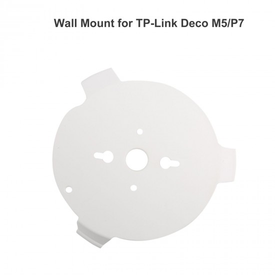 Wall Mount for TP-Link Deco M5/P7 Whole Home Mesh WiFi System, Sturdy Bracket Holder for Deco M5 Router/P7 Space Saving TP-Link Router Wall Holder, White, 1 Pack Wall Mount for TP-Link Deco M5/P7 Whole Home Mesh WiFi System, Sturdy Bracket Holder for Deco M5 Router/P7 Space Saving TP-Link Router Wall Holder, White, 1 Pack