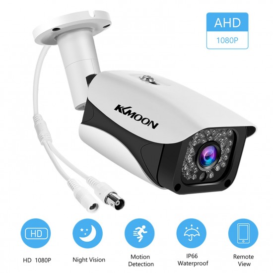 2MP 1080P Full High Definition Security Camera Outdoor/Indoor (Hybrid 4-in-1 CVI/TVI/AHD/CVBS) Infrared Night Vision Weatherproof Surveillance CCTV Bullet Camera NTSC System 2MP 1080P Full High Definition Security Camera Outdoor/Indoor (Hybrid 4-in-1 CVI/TVI/AHD/CVBS) Infrared Night Vision Weatherproof Surveillance CCTV Bullet Camera NTSC System