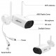 Wireless Security Camera System 4 Channel Wireless Surveillance NVR with 2pcs 3MP Super High Definition WiFi IP Camera support night vision,motion detection,alarm push,IP66 Waterproof Wireless Security Camera System 4 Channel Wireless Surveillance NVR with 2pcs 3MP Super High Definition WiFi IP Camera support night vision,motion detection,alarm push,IP66 Waterproof