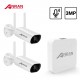 Wireless Security Camera System 4 Channel Wireless Surveillance NVR with 2pcs 3MP Super High Definition WiFi IP Camera support night vision,motion detection,alarm push,IP66 Waterproof Wireless Security Camera System 4 Channel Wireless Surveillance NVR with 2pcs 3MP Super High Definition WiFi IP Camera support night vision,motion detection,alarm push,IP66 Waterproof