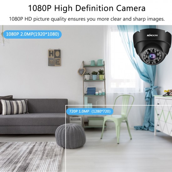 1080P Full High Definition Security Camera 2MP Surveillance AHD Camera Outdoor Weatherproof,Infrared Night Vision,Motion Detection,Pal System 1080P Full High Definition Security Camera 2MP Surveillance AHD Camera Outdoor Weatherproof,Infrared Night Vision,Motion Detection,Pal System