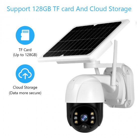 Wireless Solar Panel Security Camera, 3MP Outdoor Surveillance Rechargeable Battery Camera, Night Vision, PIR Motion Detection, IP66 Waterproof, 2-Way Audio Wireless Solar Panel Security Camera, 3MP Outdoor Surveillance Rechargeable Battery Camera, Night Vision, PIR Motion Detection, IP66 Waterproof, 2-Way Audio