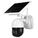 Wireless Solar Panel Security Camera, 3MP Outdoor Surveillance Rechargeable Battery Camera, Night Vision, PIR Motion Detection, IP66 Waterproof, 2-Way Audio Wireless Solar Panel Security Camera, 3MP Outdoor Surveillance Rechargeable Battery Camera, Night Vision, PIR Motion Detection, IP66 Waterproof, 2-Way Audio
