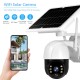 Wireless Solar Panel Security Camera, 3MP Outdoor Surveillance Rechargeable Battery Camera, Night Vision, PIR Motion Detection, IP66 Waterproof, 2-Way Audio Wireless Solar Panel Security Camera, 3MP Outdoor Surveillance Rechargeable Battery Camera, Night Vision, PIR Motion Detection, IP66 Waterproof, 2-Way Audio