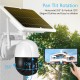 Wireless Solar Panel Security Camera, 3MP Outdoor Surveillance Rechargeable Battery Camera, Night Vision, PIR Motion Detection, IP66 Waterproof, 2-Way Audio Wireless Solar Panel Security Camera, 3MP Outdoor Surveillance Rechargeable Battery Camera, Night Vision, PIR Motion Detection, IP66 Waterproof, 2-Way Audio