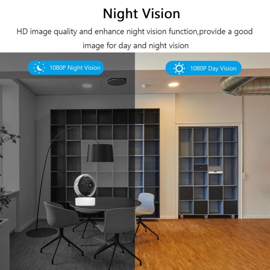 Indoor Home Security Camera 1080P Wireless WiFi Surveillance Camera with Night Vision,Motion Detection,Remote Access,Two-way Audio Indoor Home Security Camera 1080P Wireless WiFi Surveillance Camera with Night Vision,Motion Detection,Remote Access,Two-way Audio
