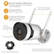 3MP Wireless Security Camera, Outdoor Waterproof WiFi Home Surveillance Bullet Camera with Night Vision, Motion Detection, Two-way Audio, Remote Access, IP66 Waterproof 3MP Wireless Security Camera, Outdoor Waterproof WiFi Home Surveillance Bullet Camera with Night Vision, Motion Detection, Two-way Audio, Remote Access, IP66 Waterproof