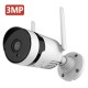 3MP Wireless Security Camera, Outdoor Waterproof WiFi Home Surveillance Bullet Camera with Night Vision, Motion Detection, Two-way Audio, Remote Access, IP66 Waterproof 3MP Wireless Security Camera, Outdoor Waterproof WiFi Home Surveillance Bullet Camera with Night Vision, Motion Detection, Two-way Audio, Remote Access, IP66 Waterproof