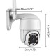 Outdoor Wireless WiFi Security Camera, 1080P Pan Tilt Zoom Surveillance CCTV Weatherproof PTZ Camera with 2-Way Audio, Motion Detection, Night Vision, YI IOT APP Remote Access, IP66 Waterproof Outdoor Wireless WiFi Security Camera, 1080P Pan Tilt Zoom Surveillance CCTV Weatherproof PTZ Camera with 2-Way Audio, Motion Detection, Night Vision, YI IOT APP Remote Access, IP66 Waterproof