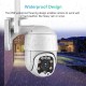 Outdoor Wireless WiFi Security Camera, 1080P Pan Tilt Zoom Surveillance CCTV Weatherproof PTZ Camera with 2-Way Audio, Motion Detection, Night Vision, YI IOT APP Remote Access, IP66 Waterproof Outdoor Wireless WiFi Security Camera, 1080P Pan Tilt Zoom Surveillance CCTV Weatherproof PTZ Camera with 2-Way Audio, Motion Detection, Night Vision, YI IOT APP Remote Access, IP66 Waterproof