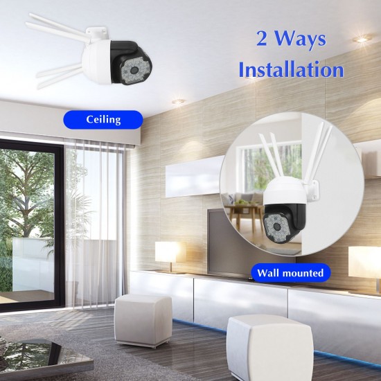 IP Speed 2MP Dome Camera High Definition IR Night Vision Digital Fixed Focus 3.6mm Lens IP66 Protect Rate Indoor Outdoor WIFI Security Cameras Wall / Ceiling Mount IP Speed 2MP Dome Camera High Definition IR Night Vision Digital Fixed Focus 3.6mm Lens IP66 Protect Rate Indoor Outdoor WIFI Security Cameras Wall / Ceiling Mount